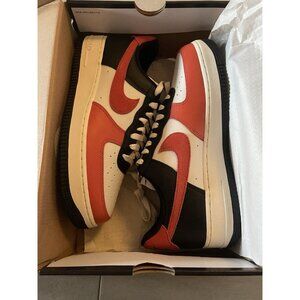 New Sz 9 Men Nike Air Force 1 Low '07 LV8 Black Vintage Coral Phantom HQ4987-010